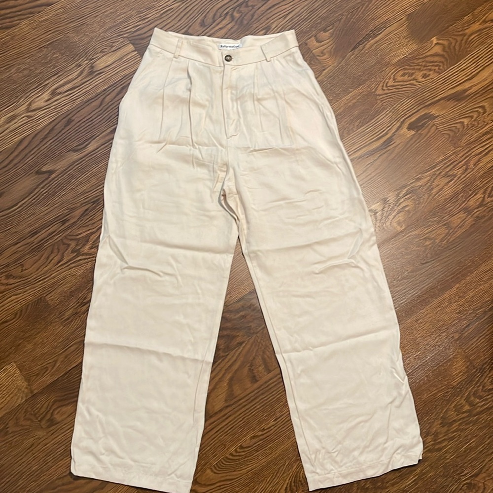 Reformation Beige Pants